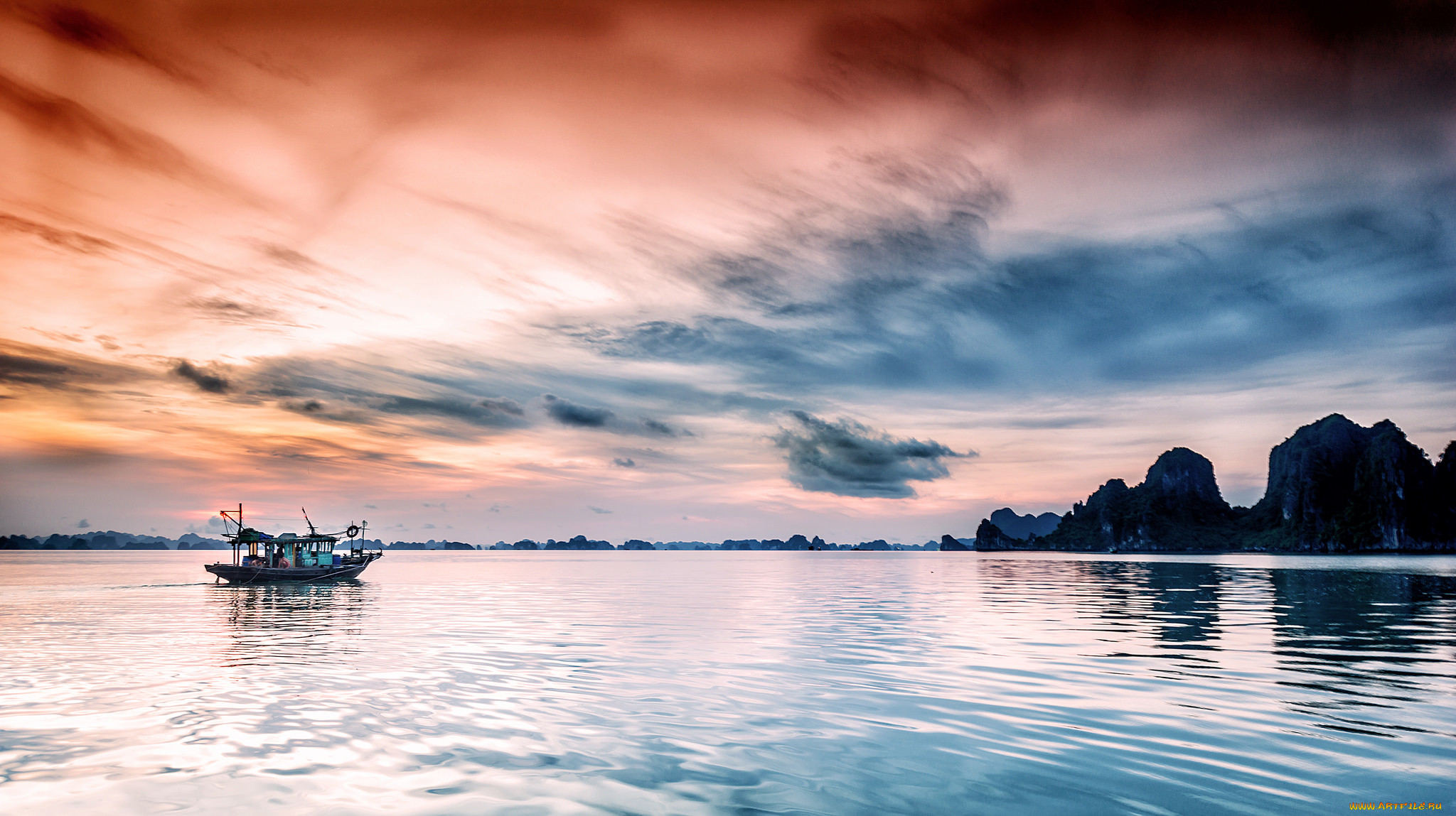 , ,  , , , , sea, rocks, boat